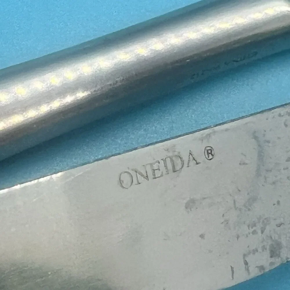 4 dinner knives knife Oneida Aptitude 90-212 Stainless Flatware silverware
